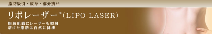 リポレーザー®(LIPO LASER)