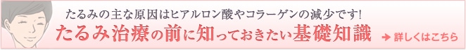 たるみ治療の前に知っておきたい基礎知識