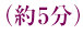 (約5分)