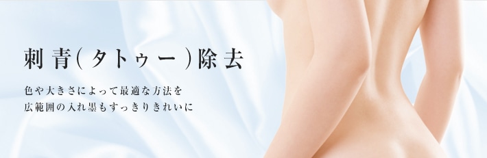 入れ墨除去 この入れ墨さえなければ…様々な方法を駆使してきれいに除去