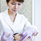 注射式シワ取り・ボツリヌストキシン注射