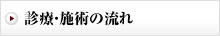 診療・施術の流れ