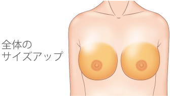 全体のサイズアップ!